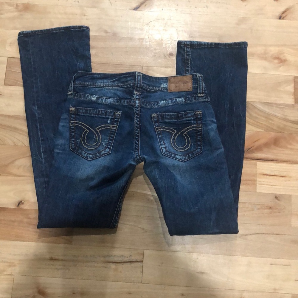 Big Star dark wash bootcut jeans